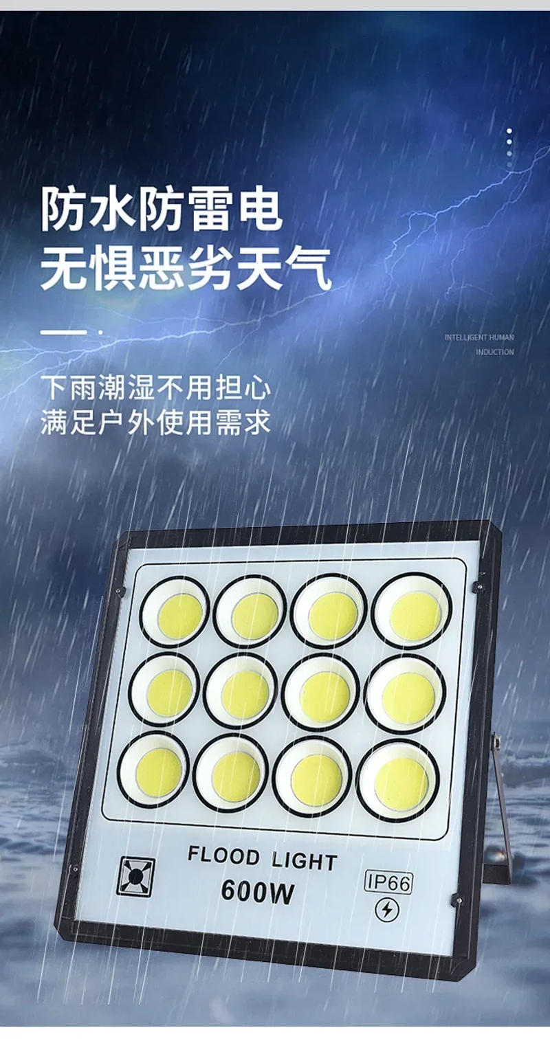 Description Picture 3 of itemSpotlight LED Projector 50W 100W 150W Outdoor Light Reflector Floodlight Exterior Wall Lighting Waterproof IP65 AC110V AC220V