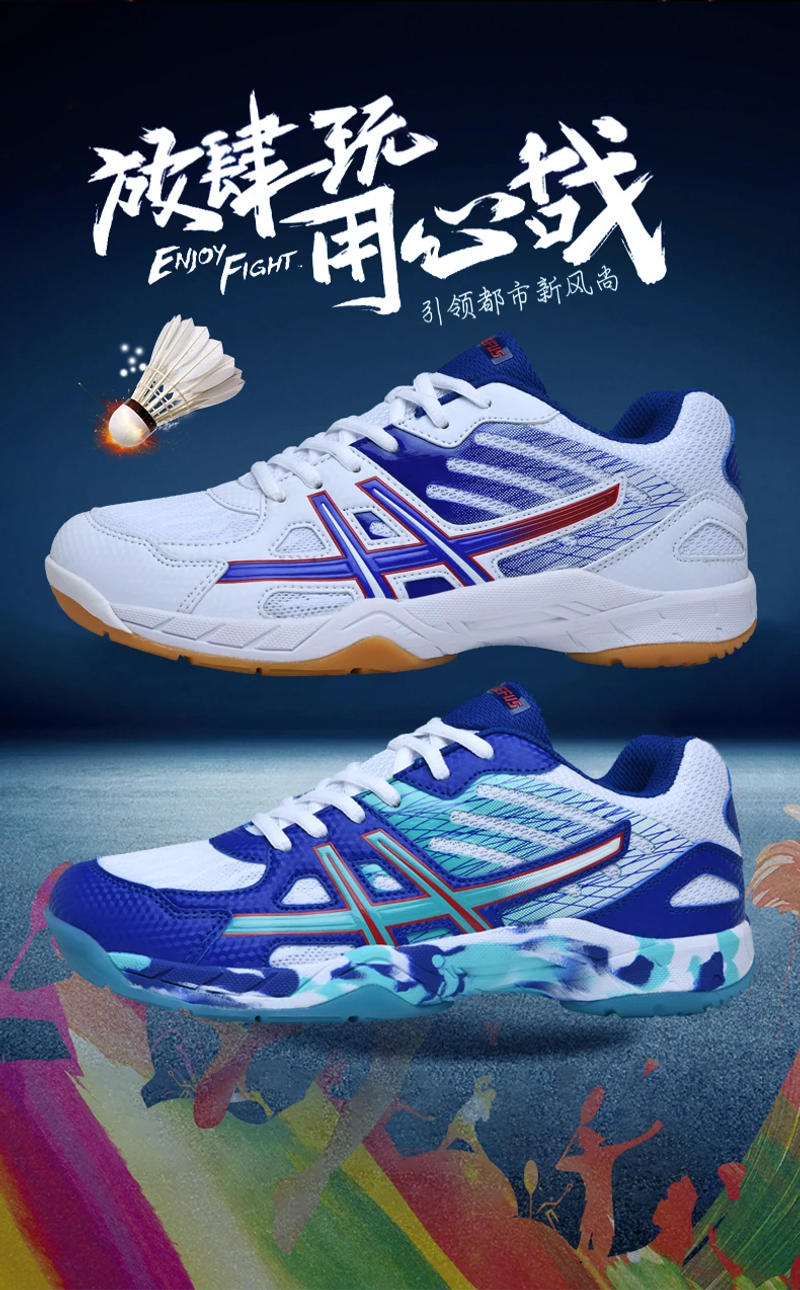 Description Picture 5 of itemWomen Men Kids Badminton Shoes Table Tennis Volleyball Sneakers Training Tenis Sports Handball Athletics Non Slip