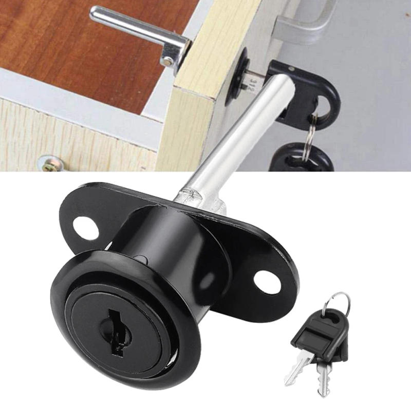 Description Picture 4 of itemDrawer Lock Zinc Alloy Computer Desk Cabinet Mailbox Cupboard Locker Cam Lock With Key Rotary Lock Cylinder Home Security