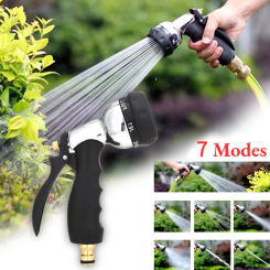 High Pressure Water Spray Gun Metal Nozzle Car Garden Lawn Wash Hose Pipe Portable Water Gun Cleaning Tool Garden Tools