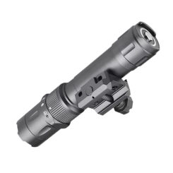 RichFire Tactical Flashlight 2000LM Magnetic Pressure Switch White Green Laser Combo by 21700 Battery Fit for 20-22 Mm Mount