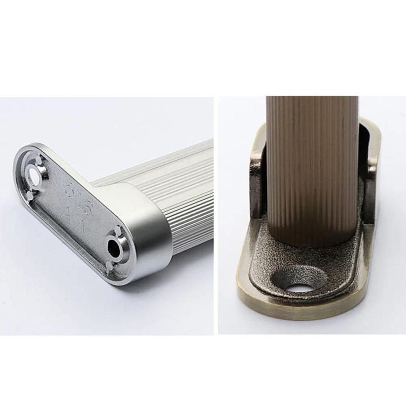 Description Picture 3 of itemWardrobe Rod Bracket Holder Closet Pole End Base Shower Curtain Pole Socket End Support Flange Holder U-Shaped Socket Bracket