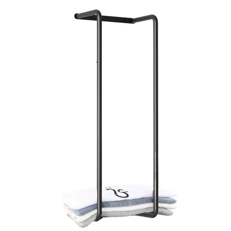 Description Picture 2 of itemBathroom Towel Holder Wall Mount Stainless Steel Towel Rack Adjustable Shower Room Towel Storage Shelf Bathroom Accessories