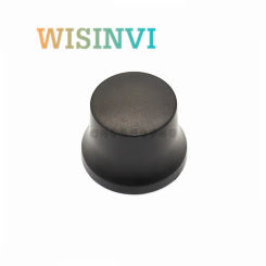10PCS 26.5*19mm Plastic Knob Cap Diameter 26.5mm Height 19mm Potentiometer Encoder Knob Without Indication Mark D Inner Hole 6MM
