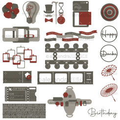 Piggy Craft metal cutting dies cut die mold Stamp coupon letter frame Scrapbook paper craft knife mould blade punch stencils die