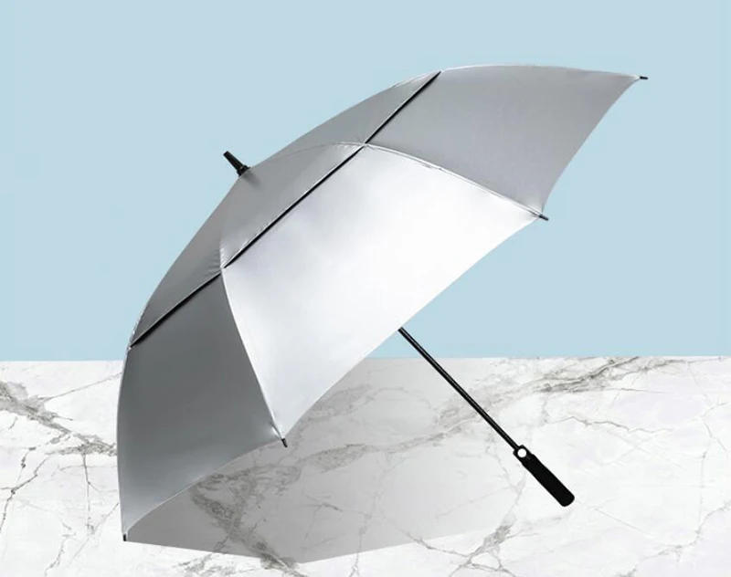 Description Picture 6 of itemExtra Large Umbrella Titanium Silver Double Layer Sun Protection Umbrella Parasol Outdoor Large Beach Golf Umbrella Fishing Gift