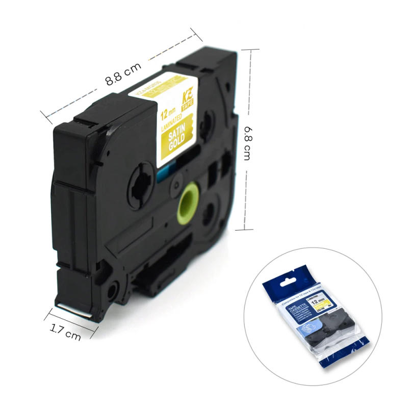 Description Picture 4 of item12mm*8m Special Color Ribbon Label Tape TZ-231 tz231 Compatible Brother P-TOUCH label printer labeling tapes laminated Labels