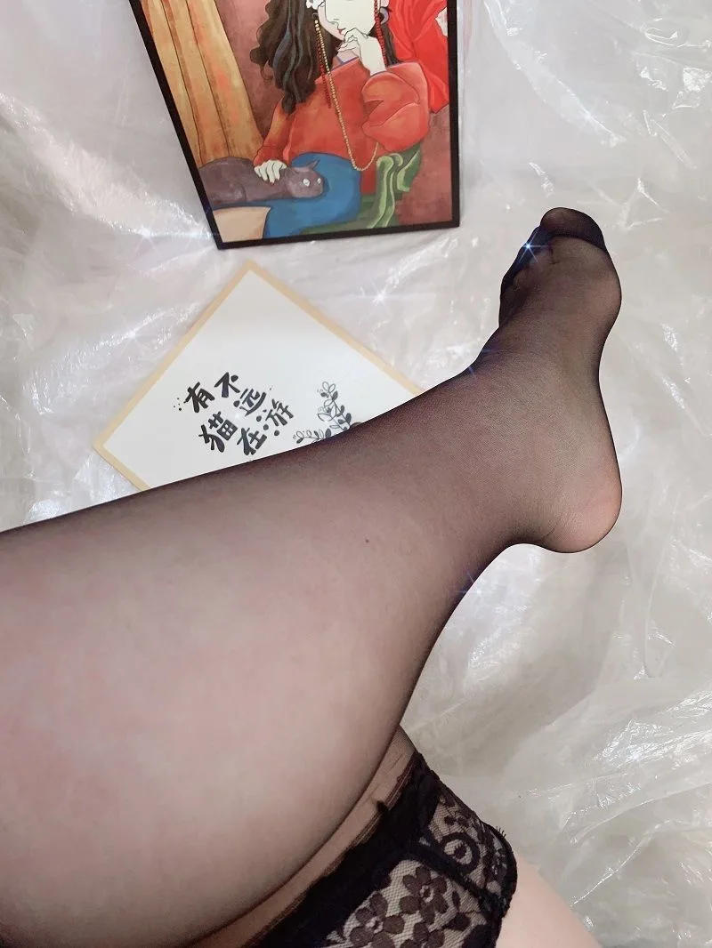 Description Picture 6 of item2Pairs Women Sexy Lace Stockings Plus Size High Elastic Thigh High Socks Transparent Over Knee Sock Temptation Pantyhose Tights