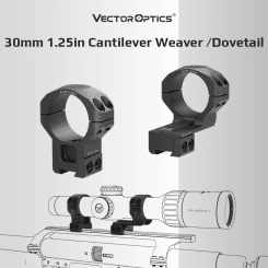 Vector Optics 30Mm Picatinny and Weaver Ring Mount for Hunting Riflescope Airsoft Tactical Accessories