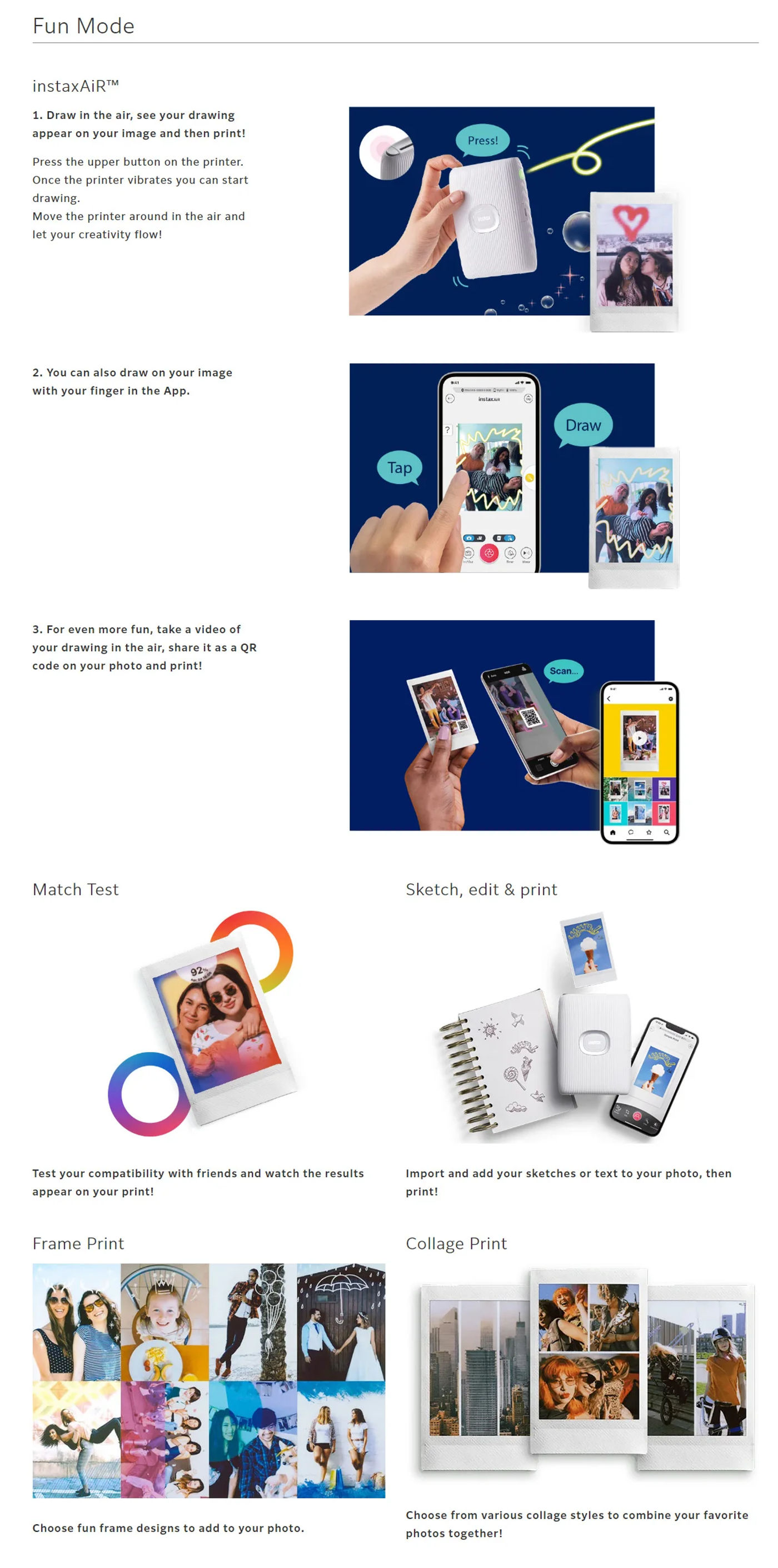 Description Picture 4 of itemOriginal Fujifilm Instax Mini Link 2 Printer Instax Photo Camera Printers For Smart Phone App Film Machine New Fujifilm Camera