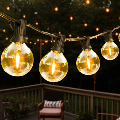 LED String Lights G40 Ball Fairy 220V Waterproof Outdoor Garden Garland String Lights Terrace Pub Christmas Party Decoration