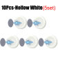 10Pcs-B White(5set)