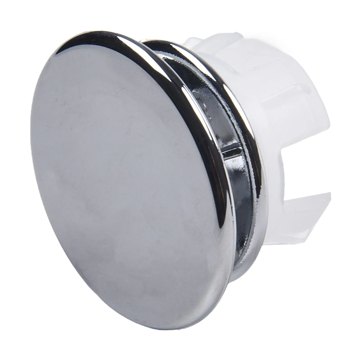 Description Picture 6 of item2Pcs Bathroom Basin Sink Hole Overflow Replacement Cover ABS Chrome Round Trim Ring Ceramic Washbasin Hole Cover Decoration