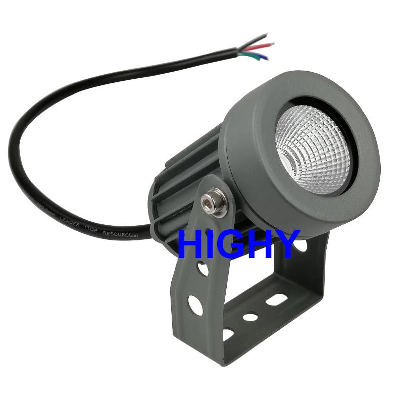 Description Picture 6 of itemwith remote control RGB 4-wire COB Garden Lawn Lamp Light 9W 12V Outdoor LED Spike Light Path Landscape Waterproof Spot Bulbs