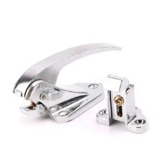 Zinc Alloy Door Handle Lock Spring Loaded Pull Handle for Latch For Oven Refrige Dropship