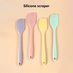 Silicone Scraper Heat-Resistant Silicone Spatula - Perfect for Cooking, Baking & Stirring - Food Grade Kitchen Scraper