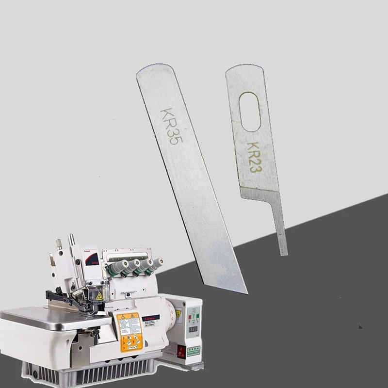 Description Picture 2 of item2Pc Sewing Machines Upper And Lower Knife For Siruba 737 747 757 For Pegasus 700-3 700-4 Overlock Sewing Machine Accessories