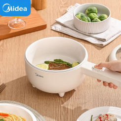 Midea Electric Cooker Hot Pot Multifunctional Heating Pan Cooking Pot Household 1-3 People Appliances for Home Dormitory Office