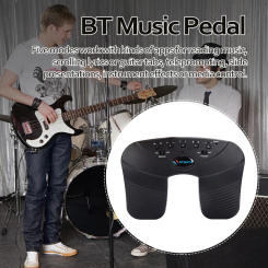 BT Page Turner Wireless Music Pedal for Guitar Violin Piano Rechargeable Music Sheet Flipping Musical Instrument Accessories