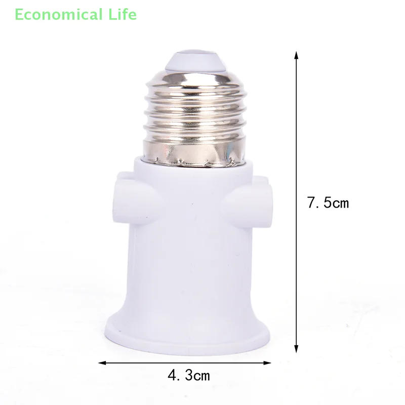 Description Picture 4 of itemPBT Fireproof E27 Bulb Adapter Lamp Holder Base Socket Conversion with EU Plug