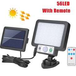 LED Solar Split Wall Lamp 3 Mode Waterproof Motion Sensor Lamps Garden Street Lighting Solar Lamp For Garage Security Wall Light