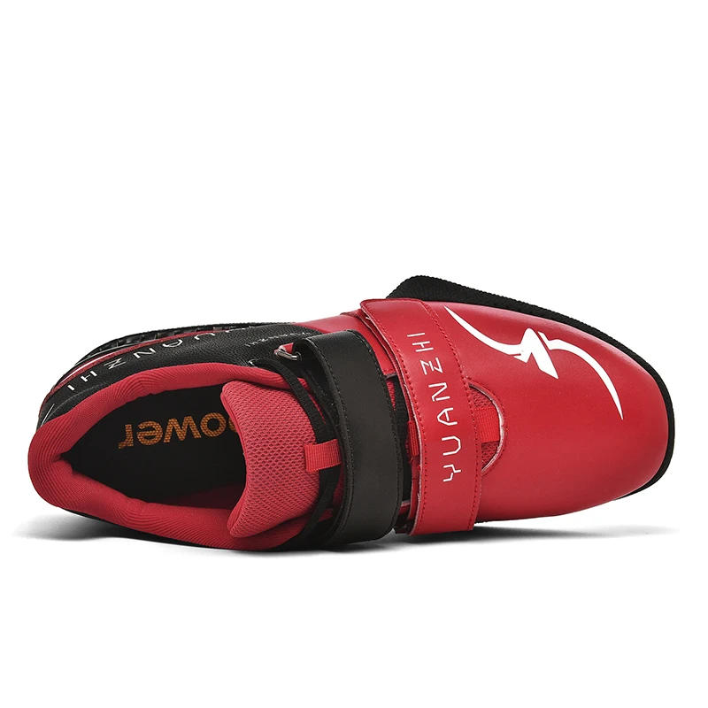 Description Picture 4 of itemProfessional Weightlifting Shoes for Men Women Flat Bottom Power Training Sneakers Indoor Gym Footwears Comfortable