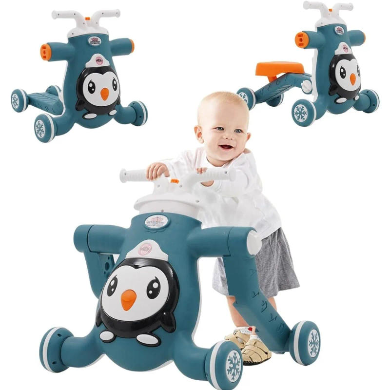 Description Picture 4 of itemBaby Walker First Step 3 in 1 Sit-to-Stand Learning Walker Multifunctional Baby Push Along Walker Kids Activity Center