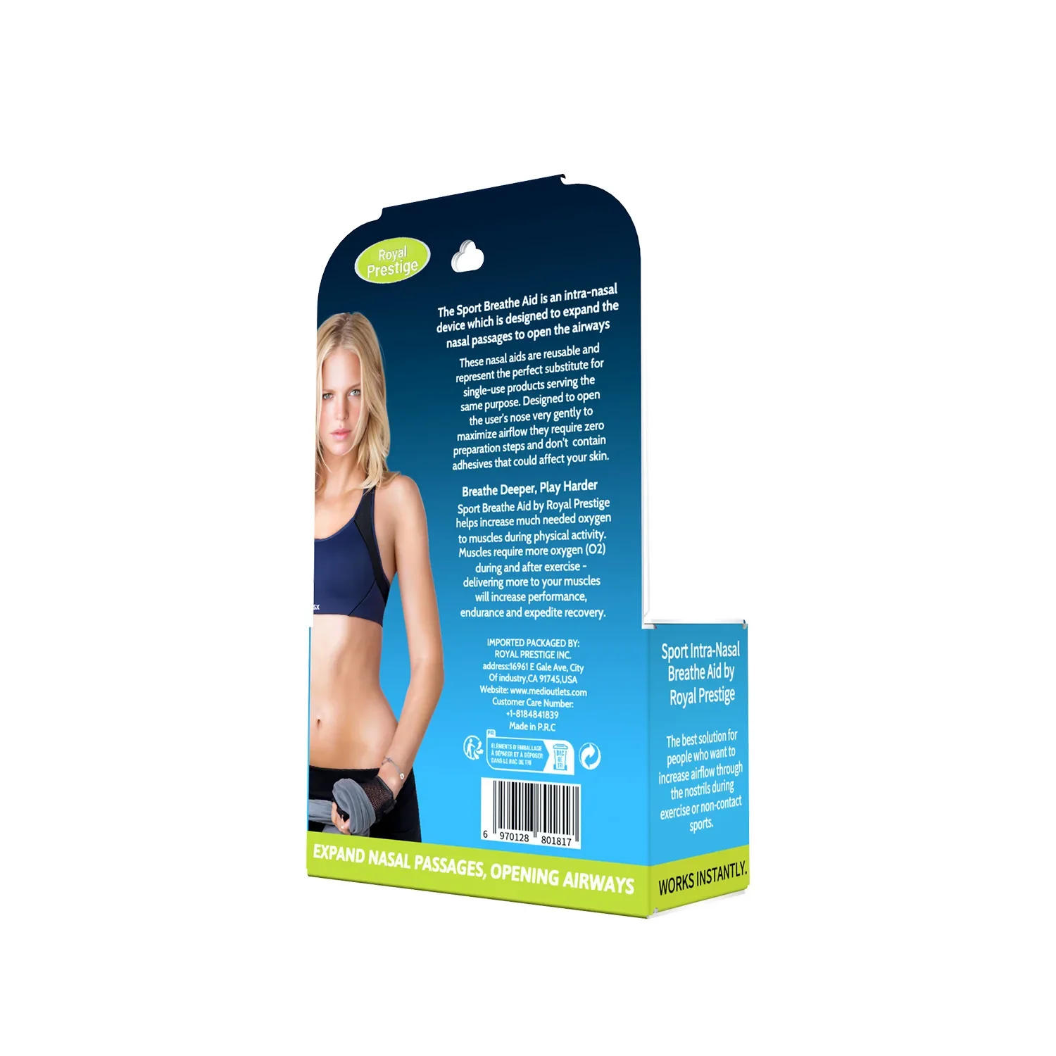 Description Picture 3 of itemSnore Stopper Nasal Dilator for Snore Reduction Increases Airflow Anti Snoring Devices Silicone Nose Clip Improve Sleep&Snoring