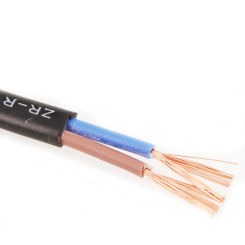 Soft Electric Wire Power Cord Monitoring RVVB 2X0.3mm Square 2core Flat Sheathed Cable PVC Copper Line Waterproof Power Wire
