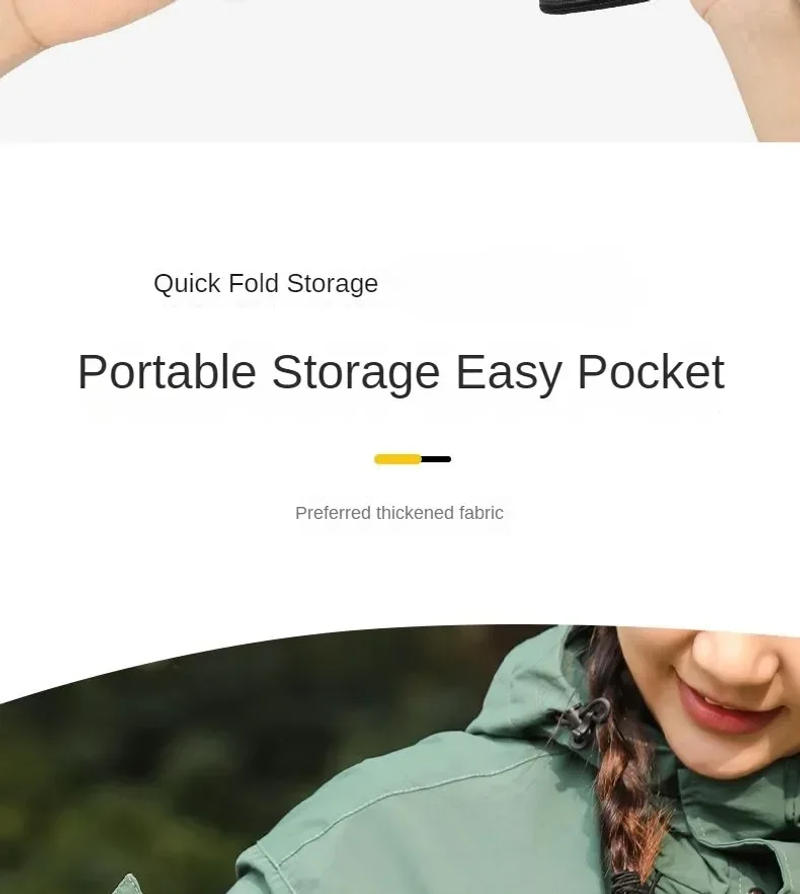 Description Picture 5 of itemPortable and Multifunctional Outdoor Picnic Camping Folding Chairs Ultra Light Fishing Stools Travel Stools Small Stools