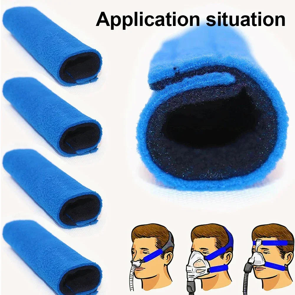 Description Picture 4 of item1Pcs for CPAP Mask Strap Covers, Face Cushion Cover for Cpap Strap Headgear, Universal and Reusable Comfort Pads