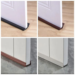 1PCS Bedroom Noise Reduction Blocker Door Bottom Sealing Strip Draught Excluder Door Draft Stopper Weather Stripping
