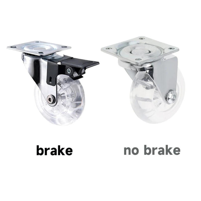 Description Picture 3 of item4Pcs Swivel Casters Heavy Duty Furniture Caster Wheel Castor Silent Trolley Wheels For Table Chair Sofa Accessory