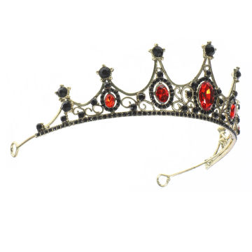 Baroque Style Bridal Crown Elegant Crown Wedding Headwear Dress Accessory for Women Wedding Crown Hair Accessories Jewelry