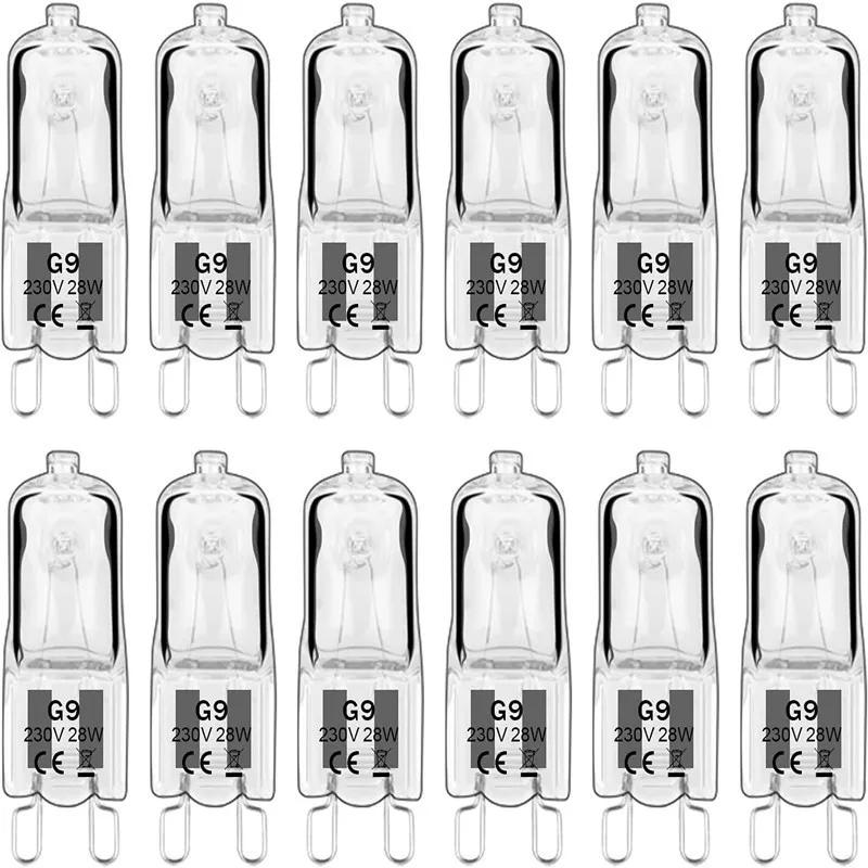 Description Picture 4 of item10/50/100PCS G9 220V 20W 25W 40W LED Lamp Bulbs Inserted Beads Crystal Lamp Halogen Bulb Eco Halogen Light Bulbs Capsule