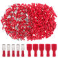 50pair 100pcs RED