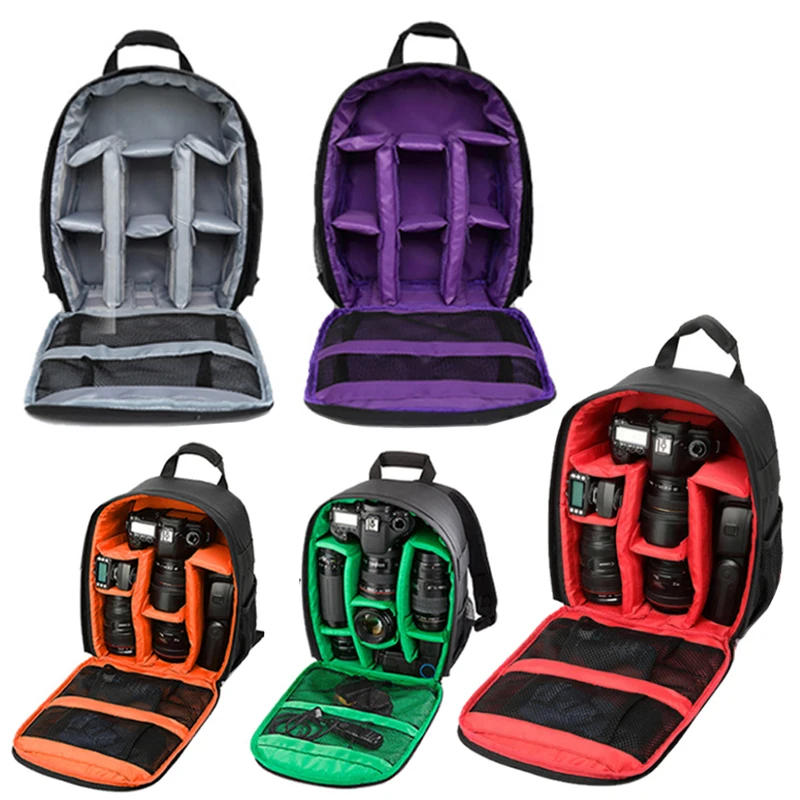 Description Picture 2 of itemOutdoor Camera Backpack Video Digital Shoulder Camera Bag Waterproof Photo Knapsack Case DSLR For Canon Nikon Sony Olympus Fuji