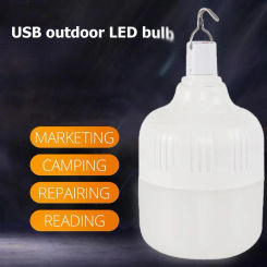 LED Lighting Lantern USB Charging with Hook Camping Tent Lights Multifunctional Camping Lamp Energy-Efficient for Outdoor Travel