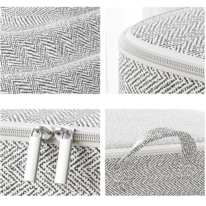 Description Picture 6 of itemQuilt Storage Bag Large Capacity Duvet Blanket Foldable Sorting Bags Waterproof Dustproof Clothes Organizer Household Moving Bag