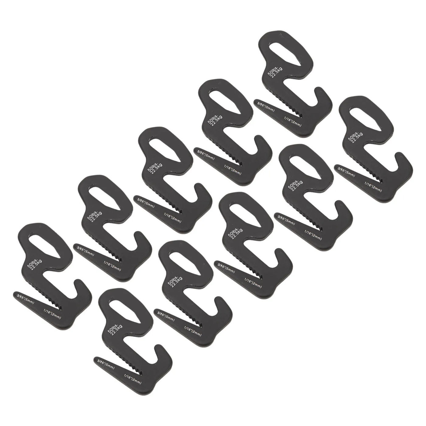 Description Picture 6 of item10PCS 9 Shaped Rope Tightener Aluminum Alloy Flexible Rope Tightening Mechanism for Outdoor Canopy Tent