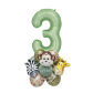 18pcs number 3