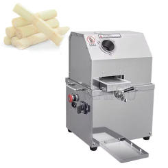 Commercial Sugarcane Juice Squeezer Automatic Electric Sugar-Cane Press Juice Machine 220V