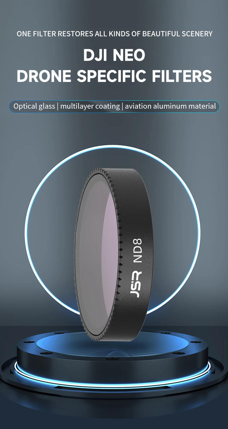 Description Picture 2 of itemFor DJI Neo Camera Lens Filters CPL/UV/ND8 ND16 ND64 NDPL Polarizing Lens Filter For DJI Neo Filters Set Drone Accessories