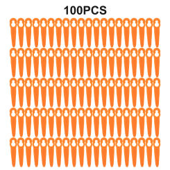 100 Pack Plastic Replacement Blades For FSA 45 Cordless Strimmer Grass Trimmer Blade Garden Power Tool Accessories