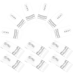 Cabinet Hinges Latches Lock Transparent Padlock Hasp Acrylic Hasps Jewelry Boxes