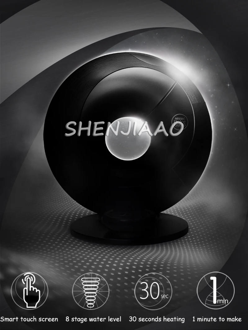 Description Picture 4 of itemCoffee machine coffee espresso machine home automatic smart touch automatic capsule coffee machine 220V EDG736