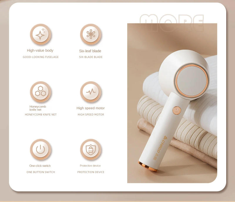 Description Picture 6 of item5V/220V Electric Fabric Shaver and Lint Remover for Sweaters and Blankets