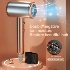 Portable High Speed Negative Ion Hair Dryer1500W Profesional Salon Low Noise Powerful Constant Temperature Hair Dryers Household