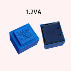 EI 1.2W 1.2VA AC 220V To AC 6V 9V 12V Mini Sealed Type Plug In PCB Board 4 Pin Needle Power Frequency Encapsulated Transformer