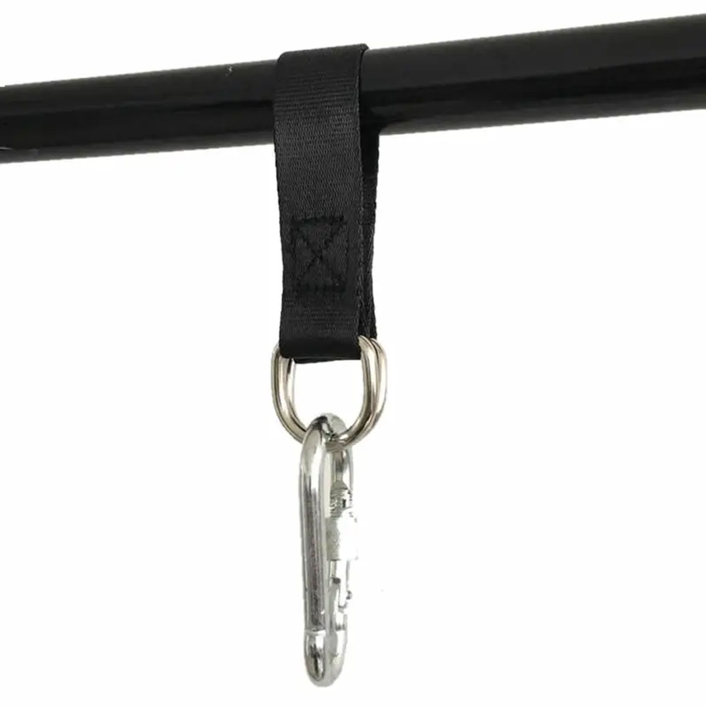 Description Picture 2 of itemTree Swing Straps 200kg Heavy Duty Hook Ring Hanging Belt Connecting Belt for Hammock Punching Bag Swing Horizontal Bar